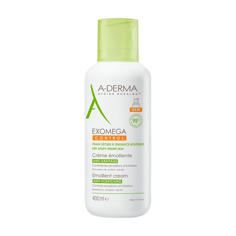 A-DERMA Exomega Control Crema Emolliente 400ml A-DERMA Exomega Control Crema Emolliente 400ml