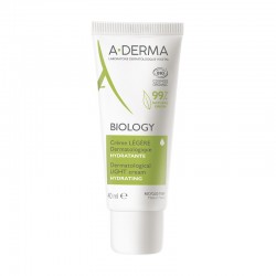 A-DERMA Biology BIO Crème Légère Dermatologique Hydratante 40 ml