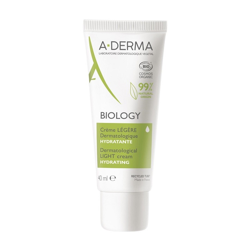 A-DERMA Biology BIO Crème Légère Dermatologique Hydratante 40 ml A-DERMA Biology BIO Crème Légère Dermatologique Hydratante 40 ml