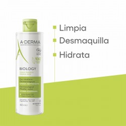 A-DERMA Biology Agua Micelar Dermatológica 400ml