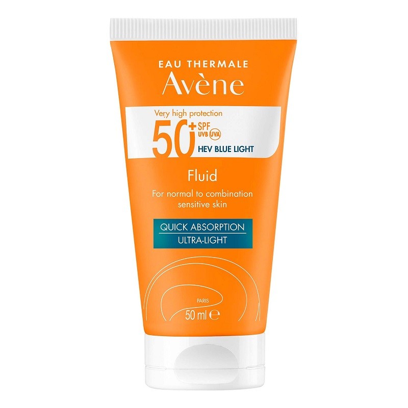 Avène Solar Gesichtsfluid Dry Touch Normale bis Mischhaut LSF 50+ 50ml Avène Solar Gesichtsfluid Dry Touch Normale bis Mischhaut LSF 50+ 50ml