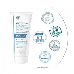 DUCRAY Kertyol PSO Champô de Tratamento Reequilibrante 200 ml