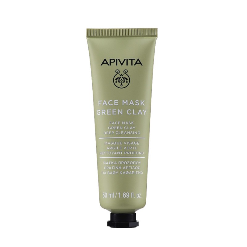 APIVITA Máscara Facial de Limpeza com Argila Verde 50ml