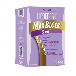 Lipograsil Max Block 5 en1 120 cápsulas