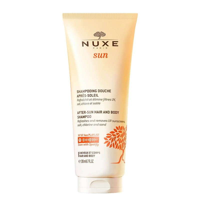 NUXE Shampoo Doccia Doposole Corpo e Capelli 200ml