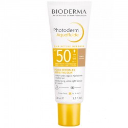 BIODERMA PHOTODERM Max Aquafluido Dry Touch Golden Color SPF50+ (40ml)