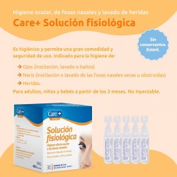 CARE+ Solution Physiologique 30 x 5 ml