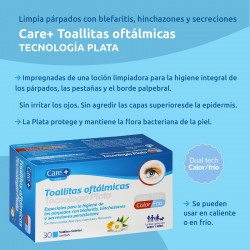 Salviette oftalmiche CARE+ Silver Technology 30 salviette