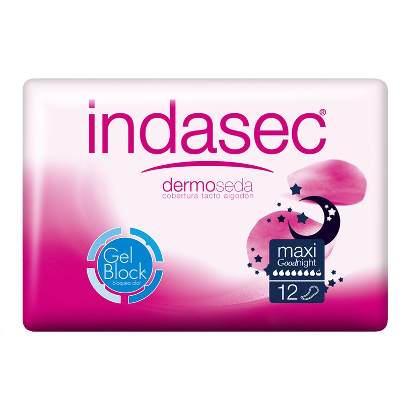 INDASEC Dermoseda Maxi Buona Notte 12 unità INDASEC Dermoseda Maxi Buona Notte 12 unità