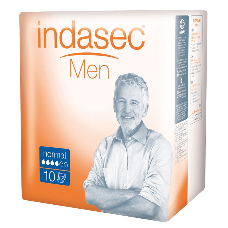 INDASEC Uomini Normale 10 unità