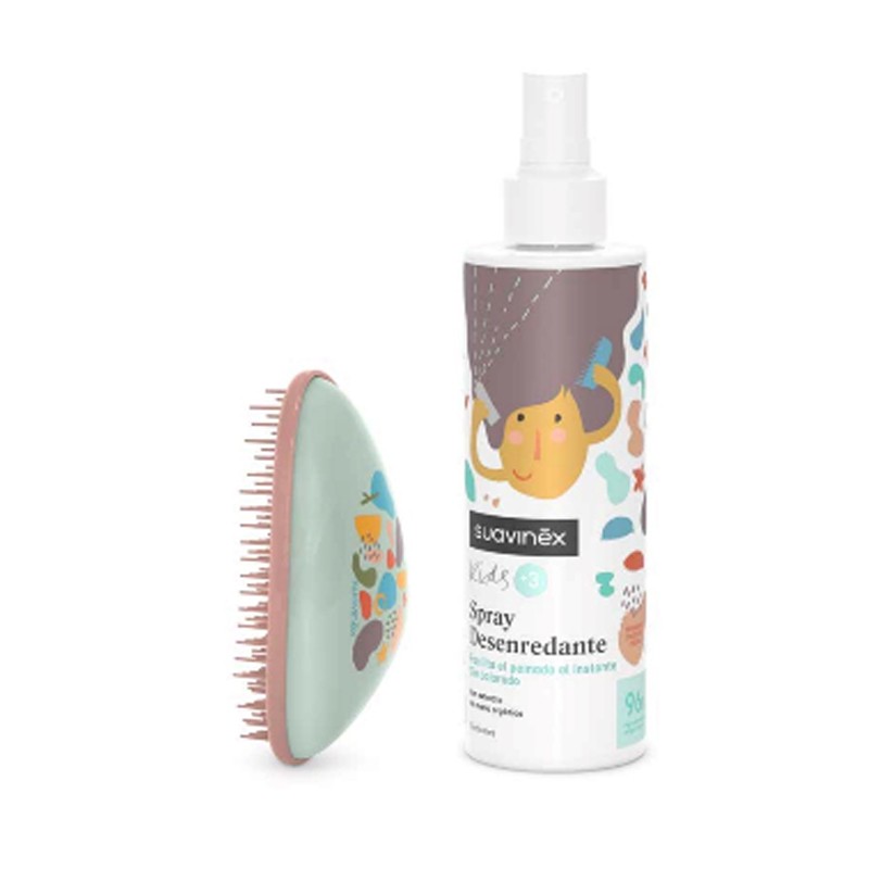SUAVINEX Kids Pack Entwirrungsspray 250ml + Bürste