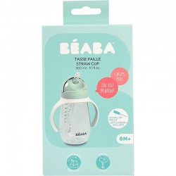 BÉABA Sage Green Mug with Straw 300 ml