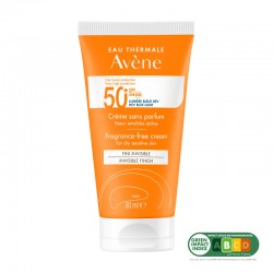 AVENE Crema Solar SPF50+ Sin Perfume 50 ml
