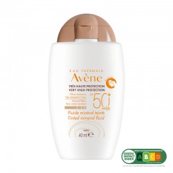 AVENE Fluido Mineral Solar com Cor FPS 50+ 40ml