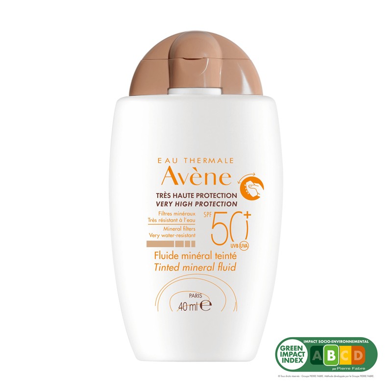 AVENE Fluido Minerale Solare con Colore SPF 50+ 40ml