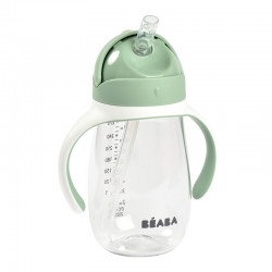 BÉABA Sage Green Mug with Straw 300ml