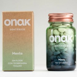 Pasta de dente ONAK Infinite Mint em comprimidos 150 unidades