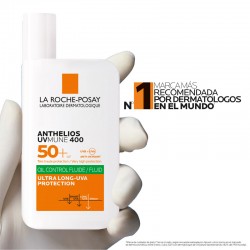 Anthelios Uv-Mune 400 Oil Control Fluid SPF50+ - 50 ml