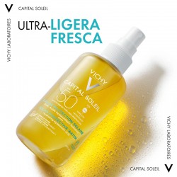 VICHY Capital Soleil Feuchtigkeitsspendendes Sonnenschutzwasser Spf50 (200ml)