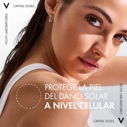 VICHY Capital Soleil Sonnenschutzwasser Luminosity Spf50 (200ml)