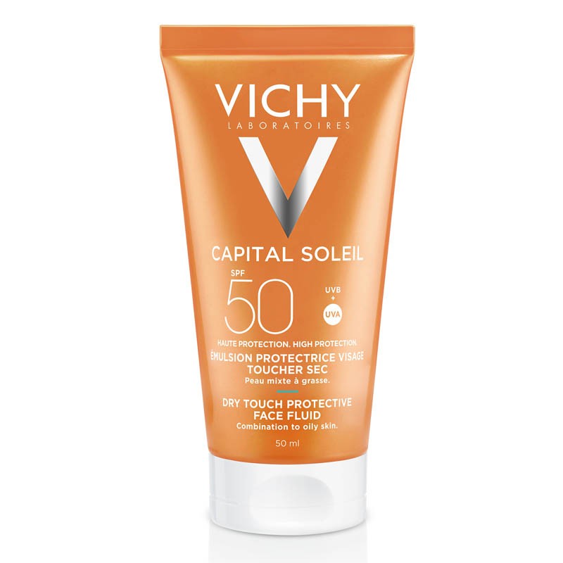 Vichy Capital Idéal Soleil Dry Touch Facial Emulsion SPF50 50ml
