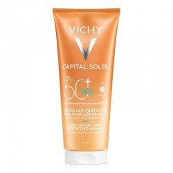 Vichy Emulsão Facial Solar Toque Seco Com Cor FPS50 50ml