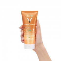 VICHY Capital Soleil Emulsión Facial Tacto Seco Con Color SPF50 50ml