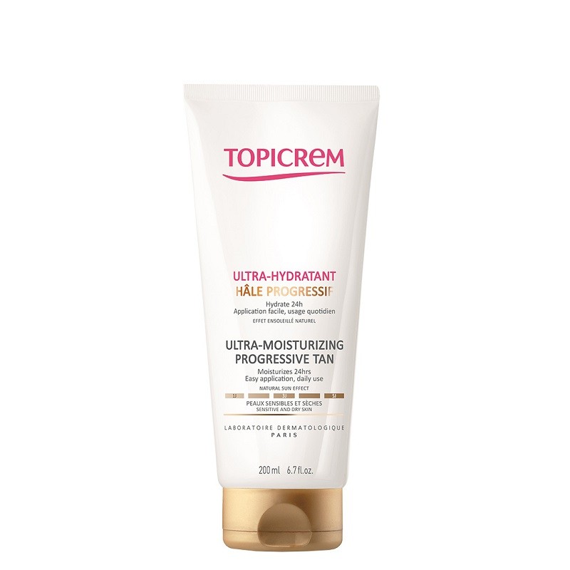 Topicrem Ultra Moisturizing Progressive Body Tanning 200ml Topicrem Ultra Moisturizing Progressive Body Tanning 200ml