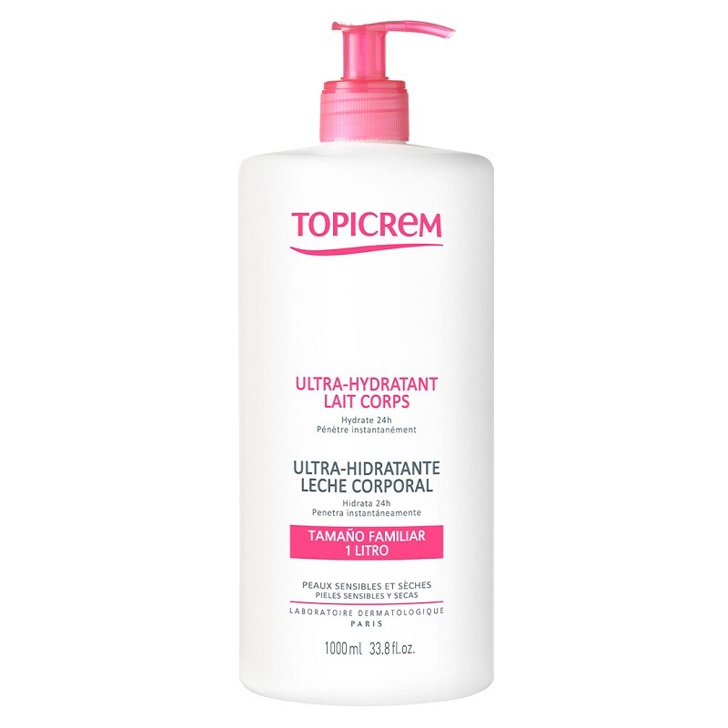 Topicrem Ultra Feuchtigkeitsspendende Körpermilch 1000ml Topicrem Ultra Feuchtigkeitsspendende Körpermilch 1000ml