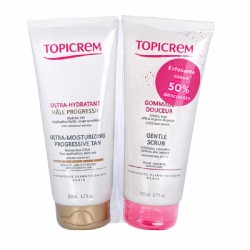 Topicrem Abbronzatura Ultra Idratante 200ml + Esfoliante 200ml