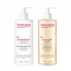 Topicrem DA Pack Balsamo Emolliente 500 ml + Gel Detergente 500ml