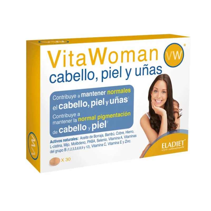 Vitawoman Cheveux et Ongles 30 comprimés Vitawoman Cheveux et Ongles 30 comprimés