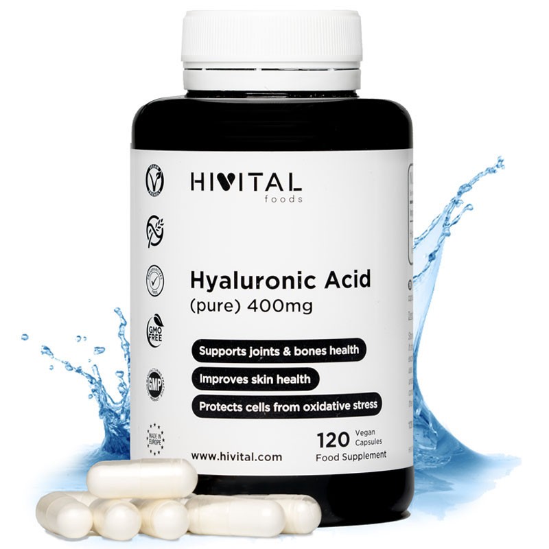 Hivital Ácido Hialurônico 400 mg 120 cápsulas