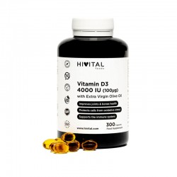 Hivital Vitamine D3 4000 UI 300 perles