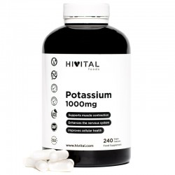 Hivital Potássio 1000 mg 240 cápsulas