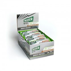 Barra energética FINISHER com chocolate ao leite e pedaços de chocolate amargo 20 barras