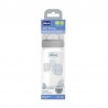 CHICCO Well-Being Glas-Babyflasche 240ML Silikon Neutral