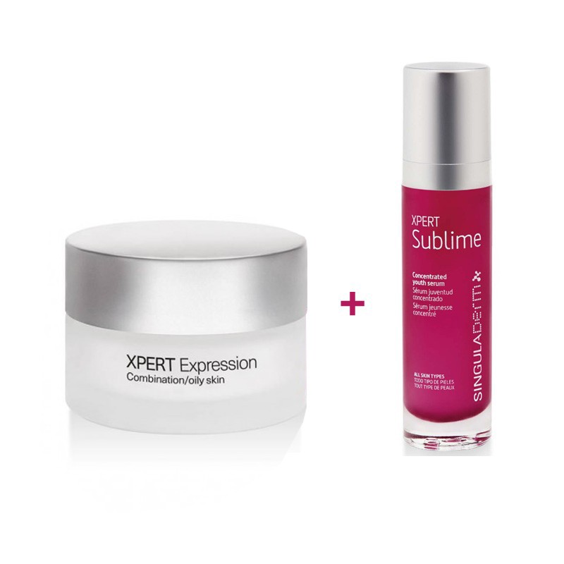 PRIMADERM Xpert Expression Cream + Serum Routine For Combination and Oily Skin PRIMADERM Xpert Expression Cream + Serum Routine For Combination and Oily Skin