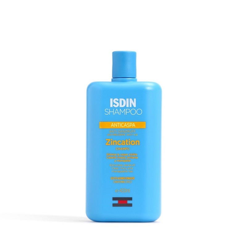ISDIN Zincation Shampoing Antipelliculaire Usage Fréquent 400 ml