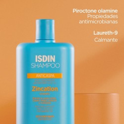 ISDIN Zincation Anti-Dandruff Shampoo Frequent Use 400ml