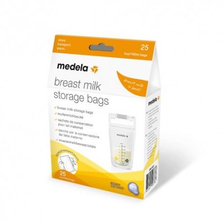MEDELA Breast Milk Bags. 25 pcs.