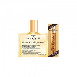 Nuxe Huile Prodigieuse 100ml + Roll-on Or 8ml
