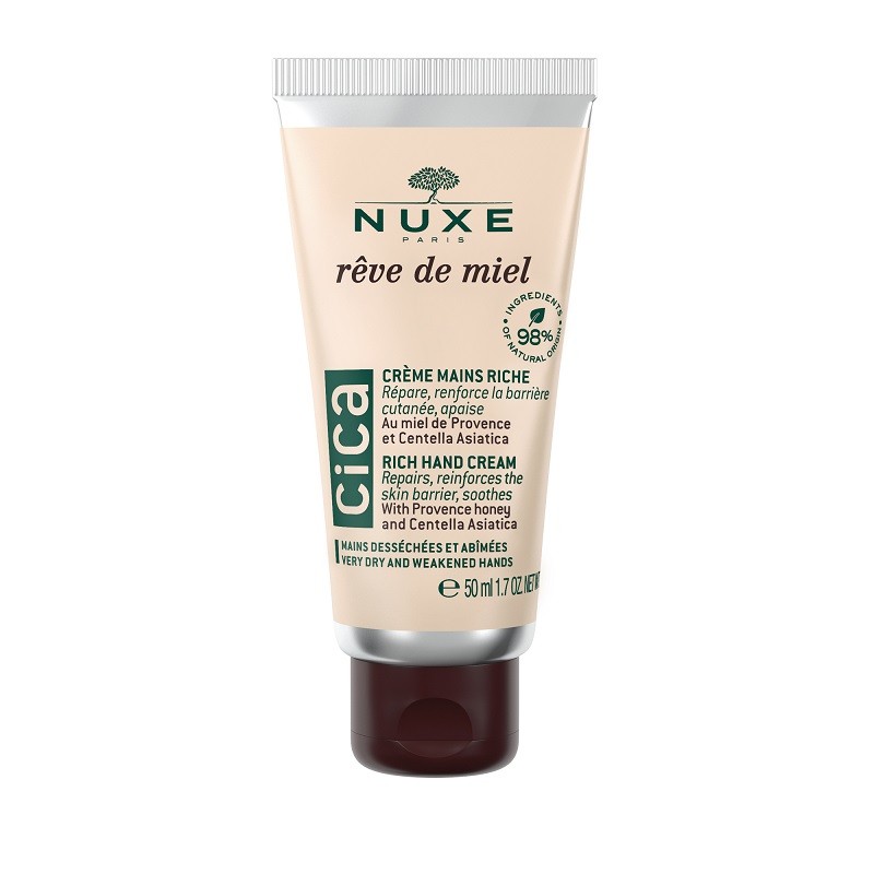 Crema per le mani Nuxe Rêve de Miel Cica 50ml Crema per le mani Nuxe Rêve de Miel Cica 50ml