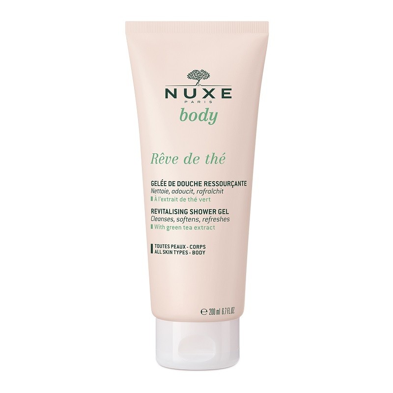 Nuxe Rêve de Thé Gel doccia rivitalizzante 200 ml Nuxe Rêve de Thé Gel doccia rivitalizzante 200 ml
