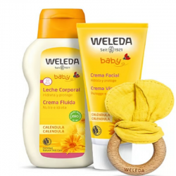 Weleda - Pack soins toilette bébé au calendula weleda - Bébé & Enfant -  Lalla Nature