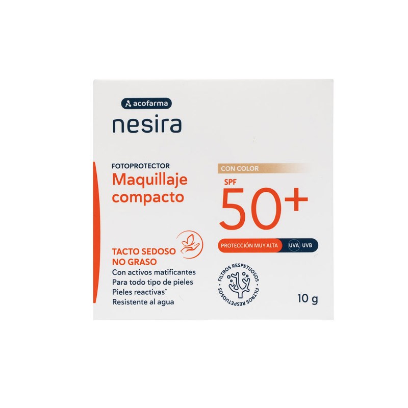Acofarma Kompakt Make-up SPF50+ 10g Acofarma Kompakt Make-up SPF50+ 10g