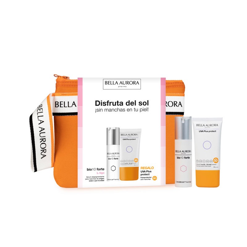 BELLA AURORA BIO 10 Forte L-Tigo Depigmenting Treatment 30ml + UVA Plus Protect als Geschenk