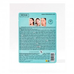 IROHA NATURE Masque Facial en Tissu Peeling Perfect Skin à l'Acide Glycolique 1 unité