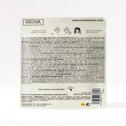 IROHA NATURE Masque Facial Anti-Âge en Tissu au Noni 1 unité