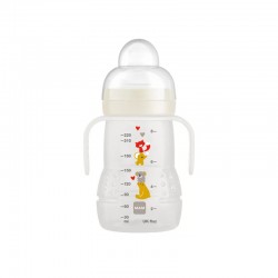 MAM Trainer Learning Cup Baby Bottle 220ml Transparent